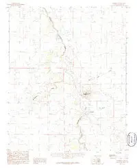 Woodruff 7.5', Arizona [Map] United Stated Geological Survey 1