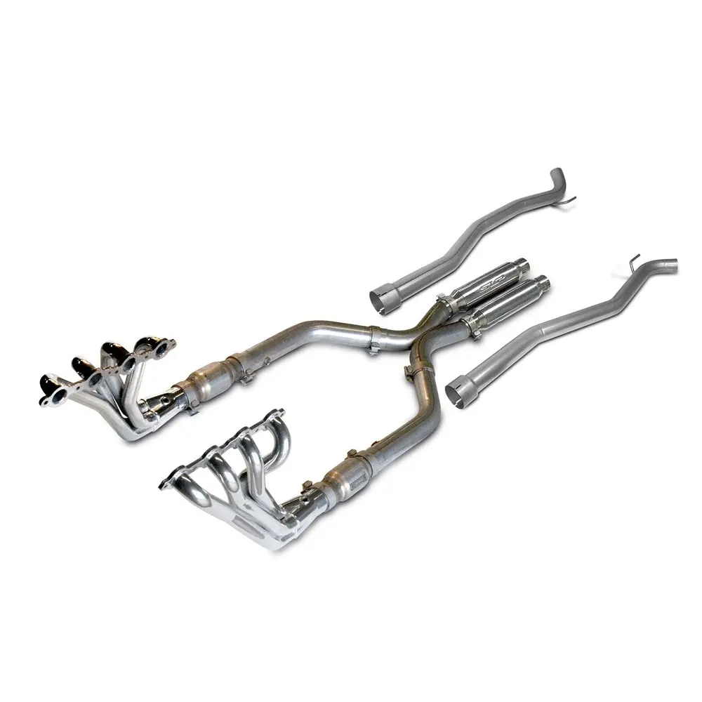 2010-2015 Camaro V8 Coupe Header Package - Long Tube Header, Assembly, Loud Mouth Ii 1
