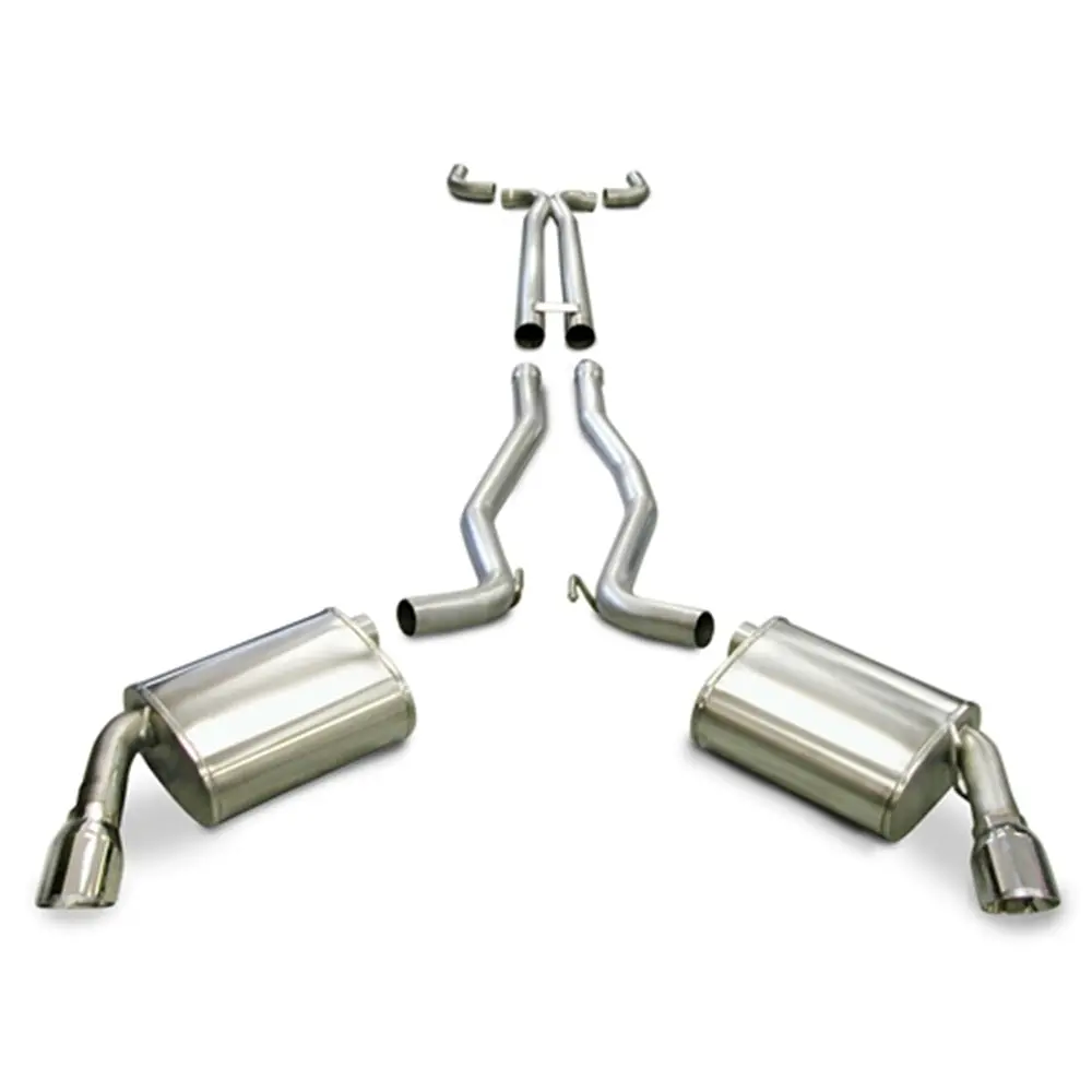 Camaro Corsa Exhaust System Ls3 6 Speed -  3.5" Polished Pro-Series Tips 1