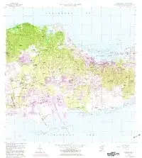 Christiansted, Virgin Islands (7.5'×7.5' Topographic Quadrangle) [Map] United States Geological Survey 1