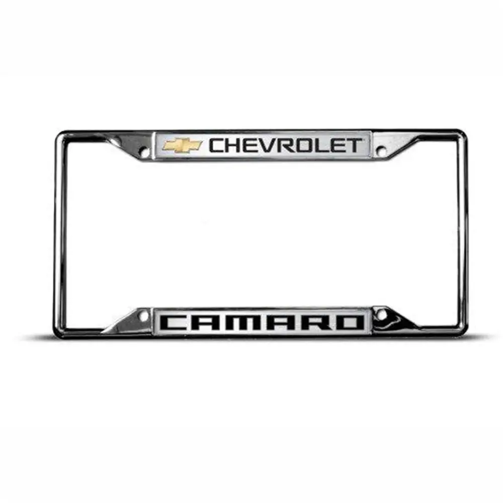 Gm License Plate Frame Chevrolet Camaro 1