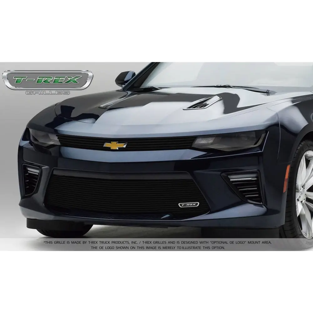 2016 Camaro Ss - Laser Billet Series - Grille Overlay Black 1