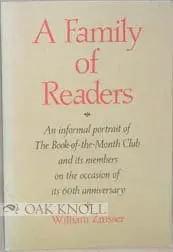 A Family Of Readers [Paperback] Zinsser, William 1