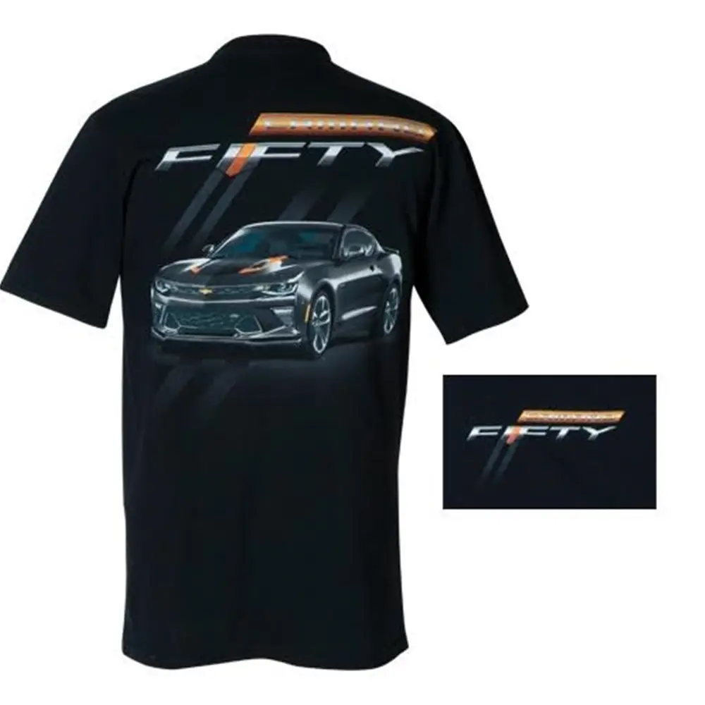 Camaro Fiftieth Anniversary T-Shirt - Black 1
