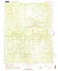Cane, Az 7.5'×7.5' Pe 1988 [Map] United States Geological Survey 1