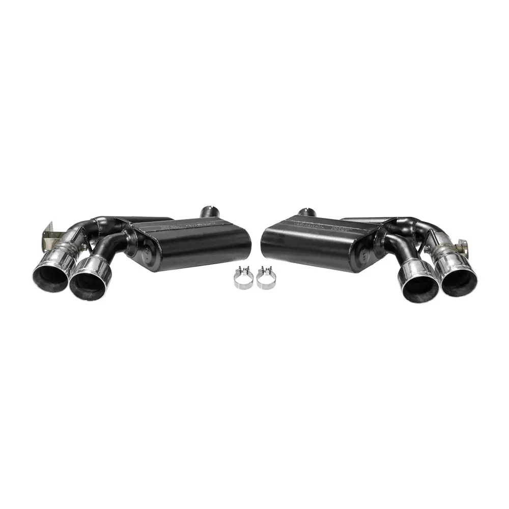 2016+  Flowmaster American Thunder Quad Tips W- Npp 1