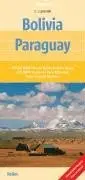 Bolivia & Paraguay Map By Nelles (English, French, Italian And German Edition) Nelles Verlag 1
