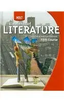 Holt Elements Of Literature: Student Edition, American Literature Grade 11 Fifth Course 2009 [Hardcover] Holt, Rinehart And Winston 1