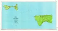 Topographic Map Of The Manua Islands, American Samoa [Map] United States Geological Survey 1