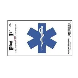 Flag It Emt Decal For Auto, Truck Or Boat 1