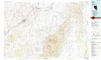 Elko, Nevada 1:100,000-Scale Metric Topographic Map [Map] United States Geological Survey 1
