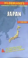 Japan 1:1,600,000 Travel Map (English And German Edition) Hildebrand 1