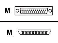 6Ft Ieee 1284 Ac Parallel Printer Cable Microcent36m/Db25m 1