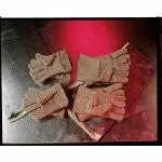Jomac Heat Resistant Gloves, Brown/White, Xl, Pr 1