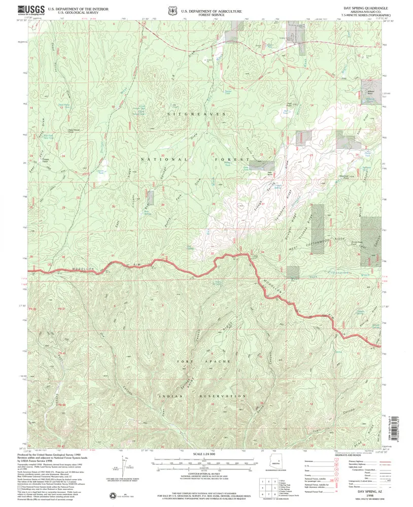 Day Spring, Azê7.5' 1998 [Map] United States Geological Survey 1