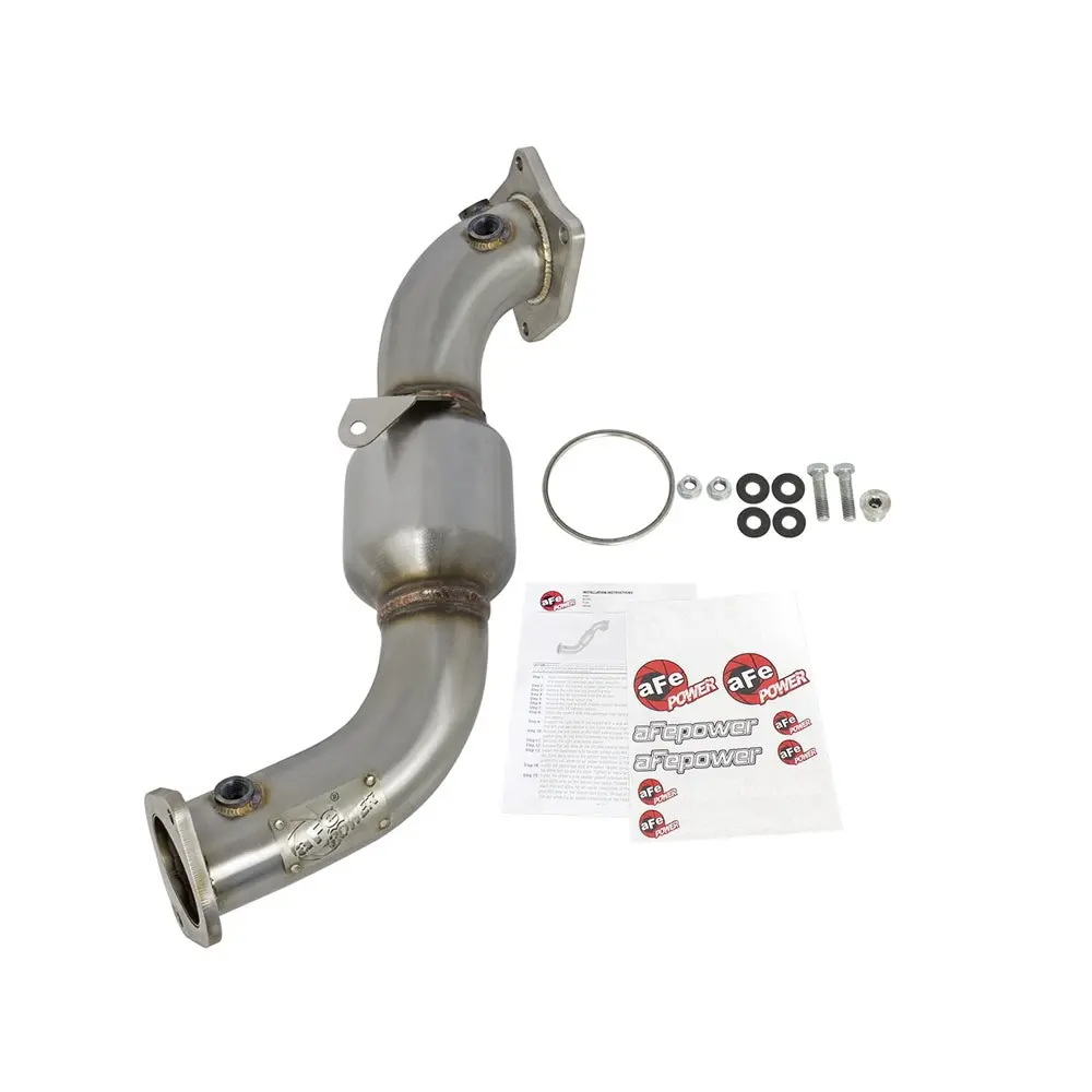 Afe Power Twisted Steel Down-Pipe:  Street Series 1
