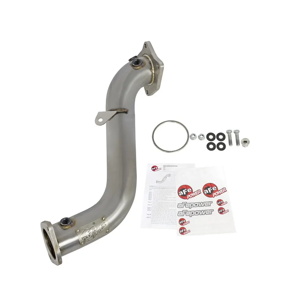 Afe Power Twisted Steel Down-Pipe:  Race Series 1