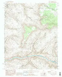 Fishtail Mesa, Az 7.5'×7.5' Pe 1988 [Map] United States Geological Survey 1