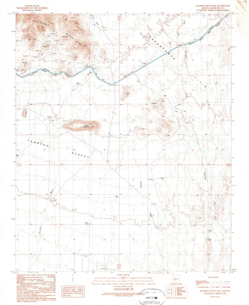 Flatiron Mountain 7.5' [Map] United States Geological Survey 1