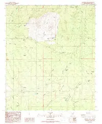 Fortified Peak, Az 7.5'×7.5' Pe 1988 [Map] United States Geological Survey 1