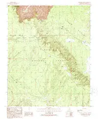 Grandview Point 7.5'×7.5' Az 1989 Pe Map United States Geological Survey 1