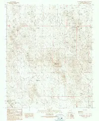Hummingbird Spring, Arizona 7.5'×7.5' 1990 [Map] United States Geological Survey 1