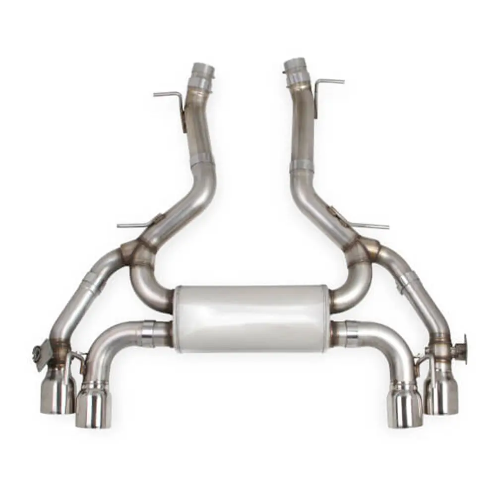 6Th Gen Camaro Ss Hooker Blackheart Axle-Back Single Transverse Dual Mode Exhaust 1