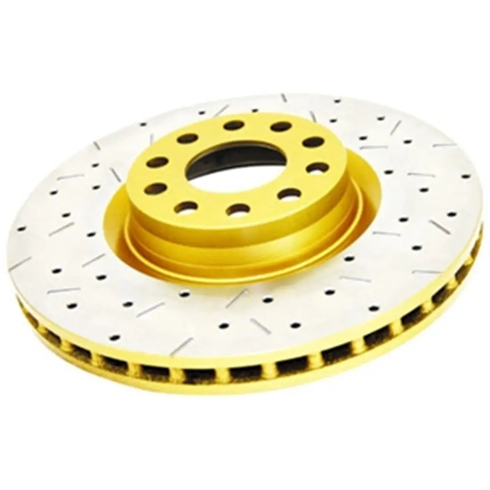 Dba Drilled & Slotted Rear Brake Rotors  5Th Gen Camaro  V6 1