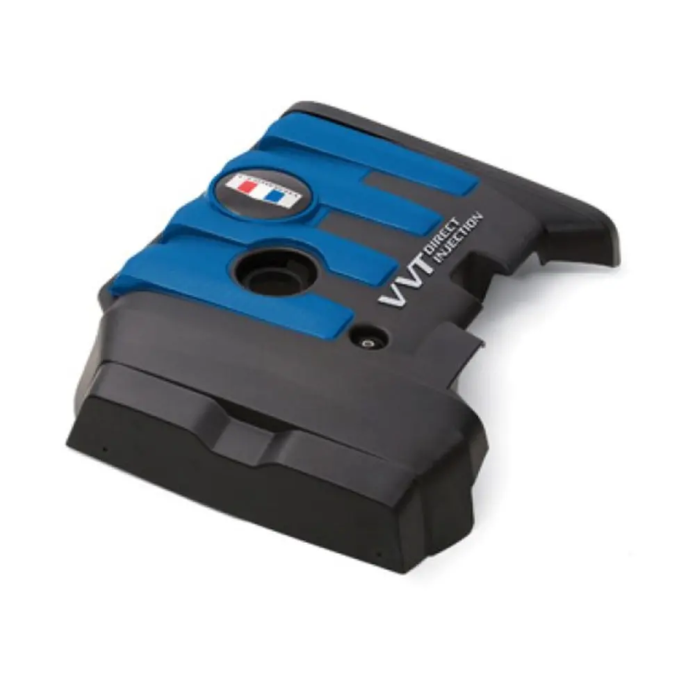 2.0L Engine Cover In Blue With Camaro Heritage Logo 1