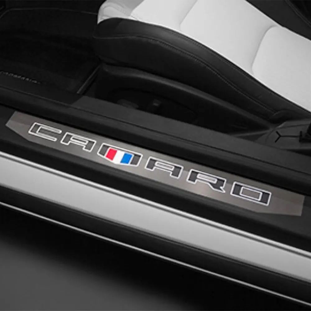 6Th Gen Gmpp Camaro Illuminated Front Door Sill Plates 1
