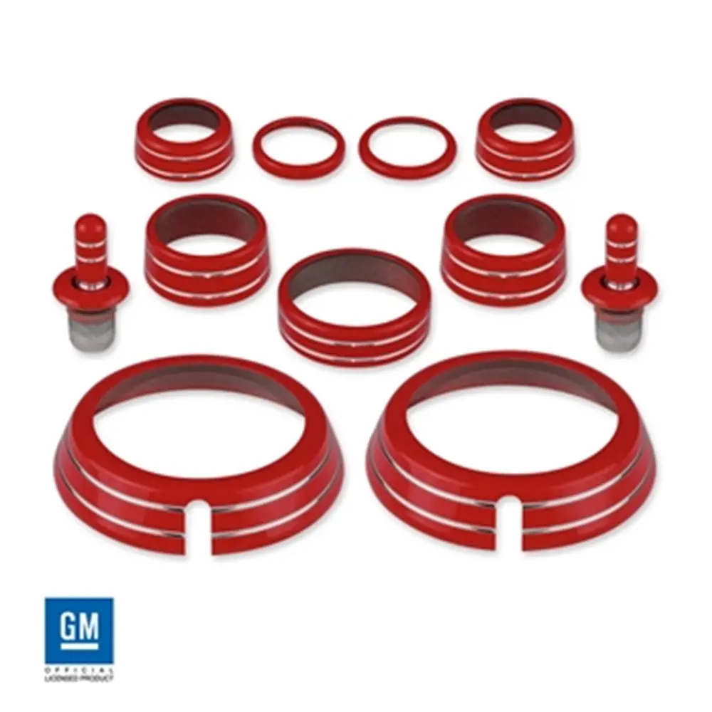 5Th Gen Camaro Color Match  Interior Knob Kit - Billet 1