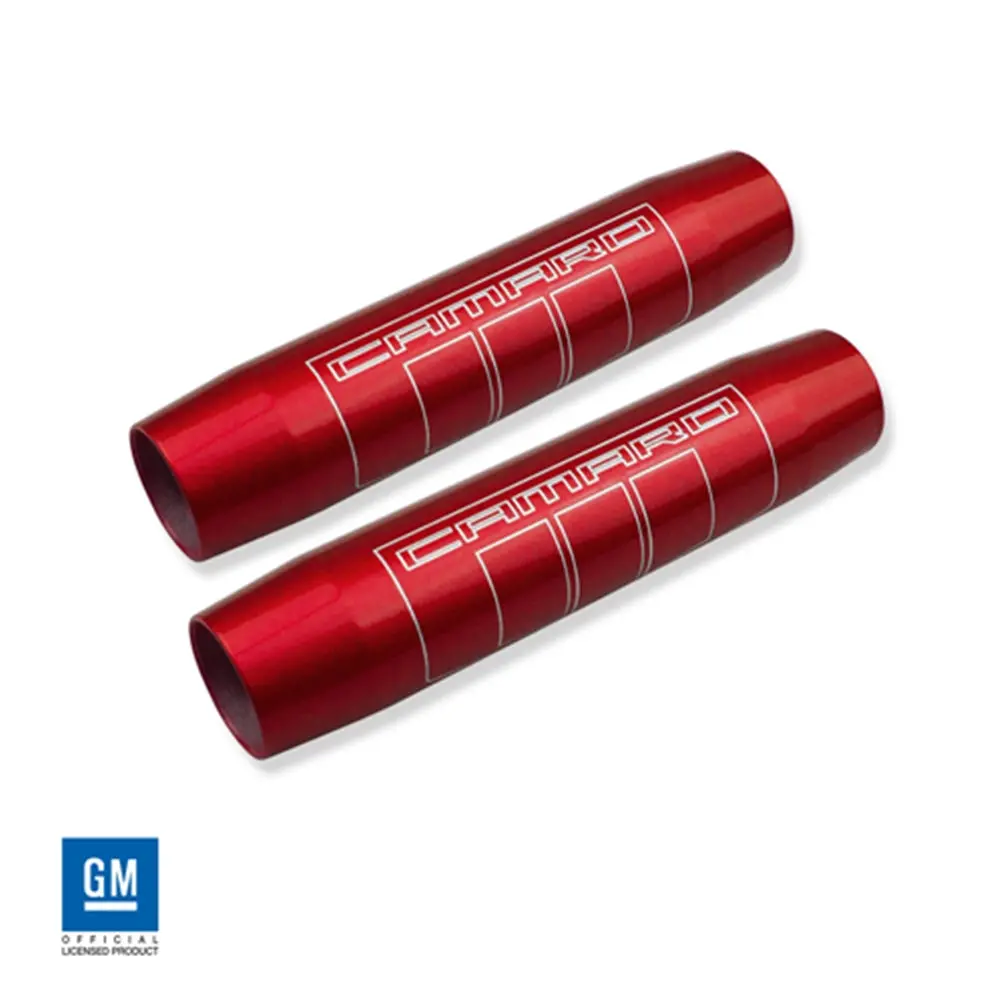 6Th Gen Camaro Bowtie Logo Trunk Shock Covers (Color-Matched) 1