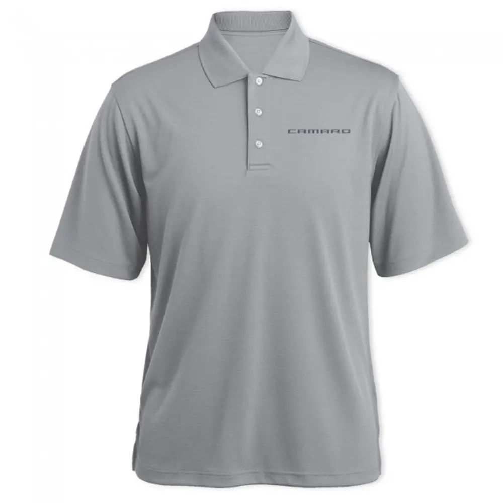 Camaro Signature Polo Shirt  - Gray Heather 1