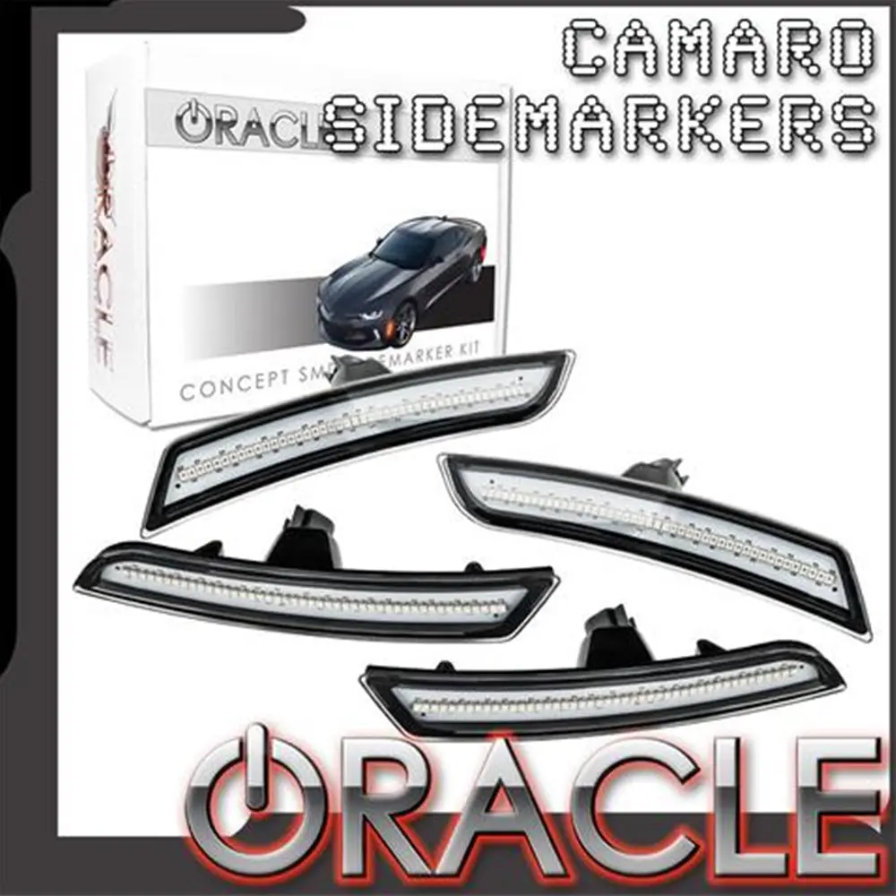 Camaro 2016+ Oracle Concept Smd Sidemarker Set - Tinted Lens 1