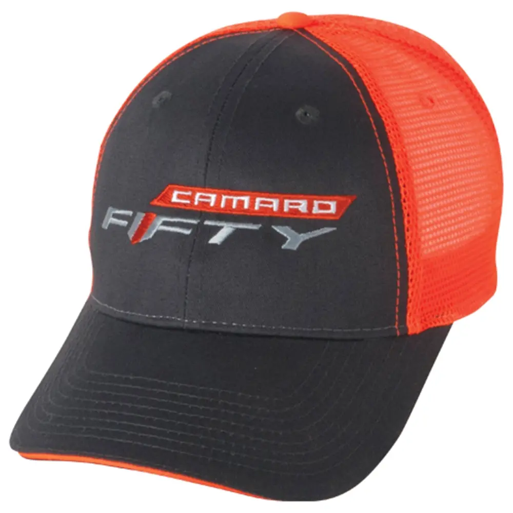 Camaro Fifty Neon Meshback Hat 1