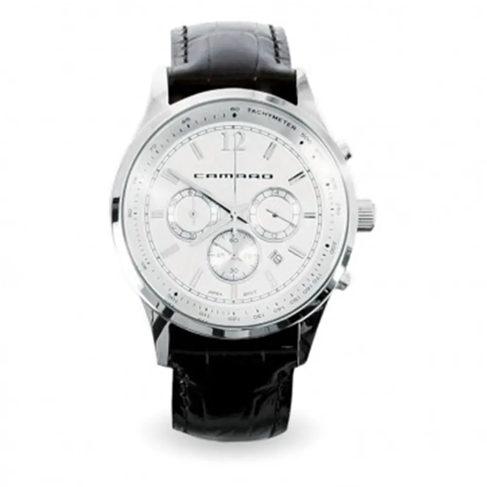 Camaro Ladie's Timline Chronograph-White 1