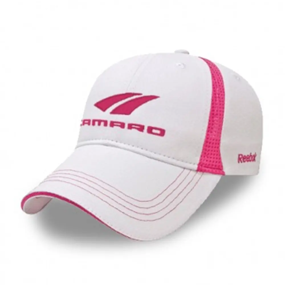 Camaro Ladies Reebok Cap - White - Pink 1