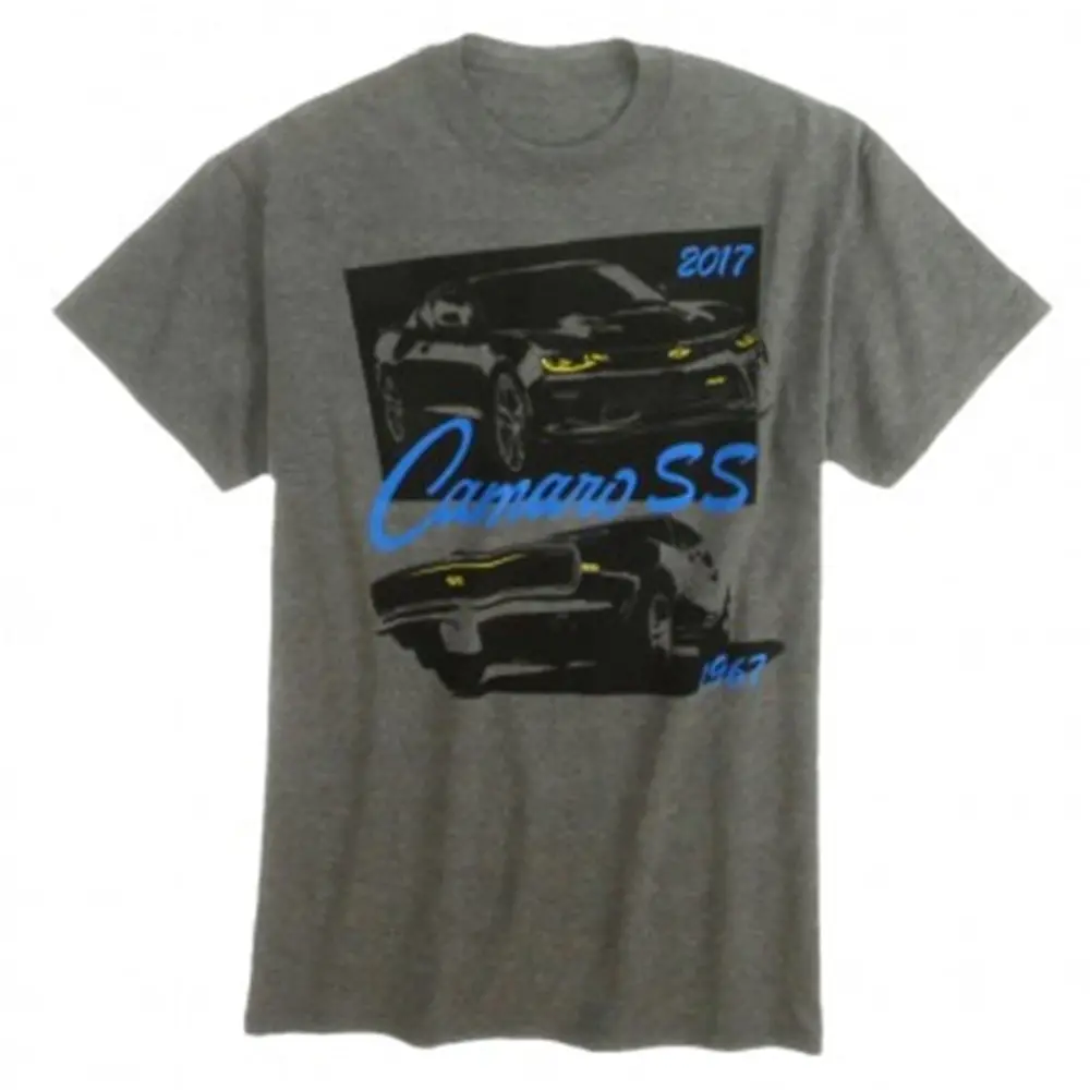 Camaro Ss 1967-2017 Tee - Graphite Heather 1