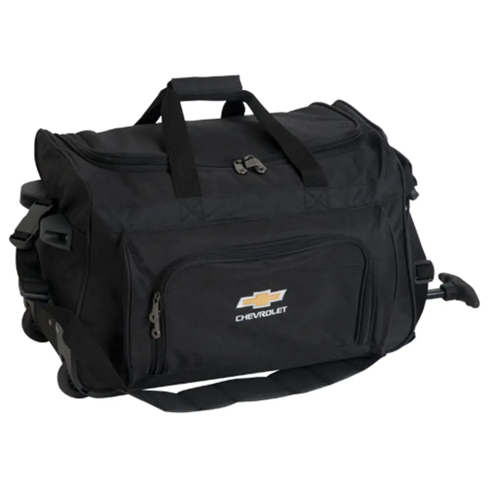 Chevrolet Gold Bowtie Vanguard Rolling Duffel 1