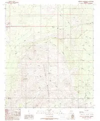 Tortolita Mountains, Az 7.5'×7.5' Pe 1988 [Map] United States Geological Survey 1