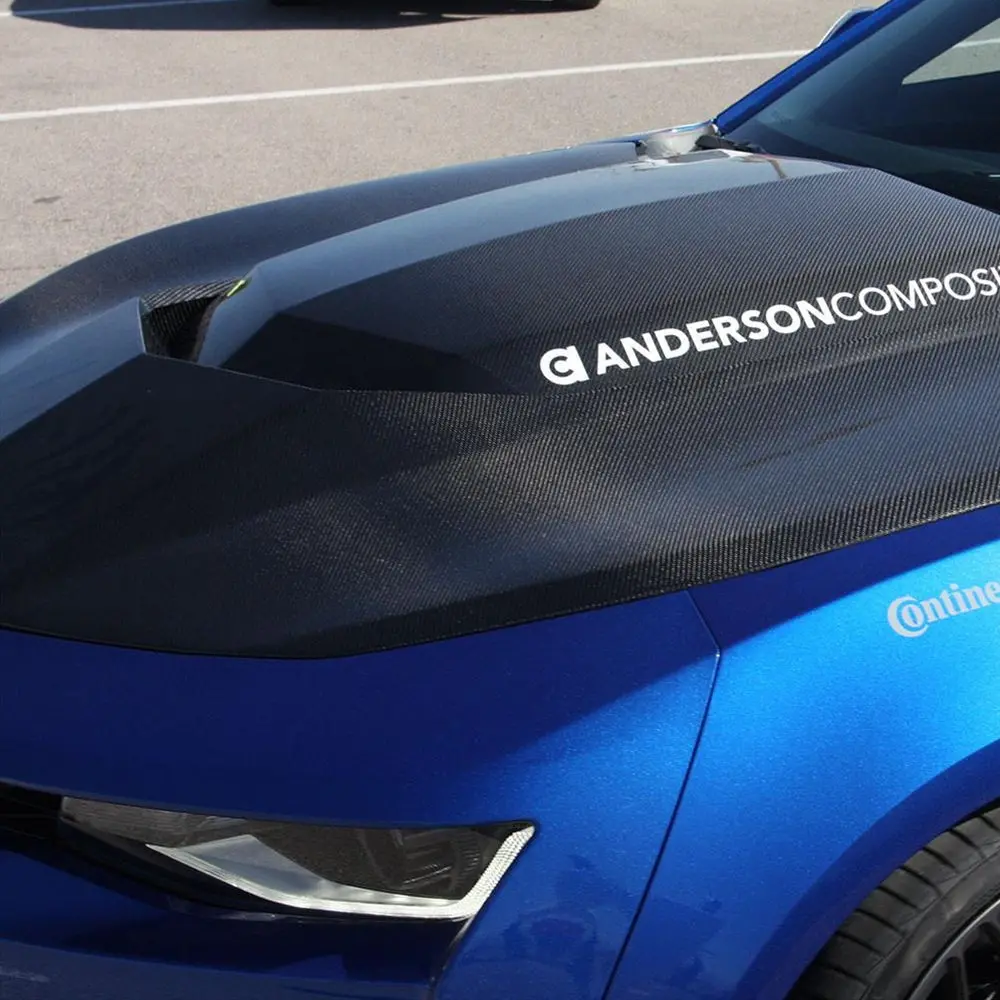 Camaro Type-Az Double Sided Carbon Fiber Hood 2016-2023 1