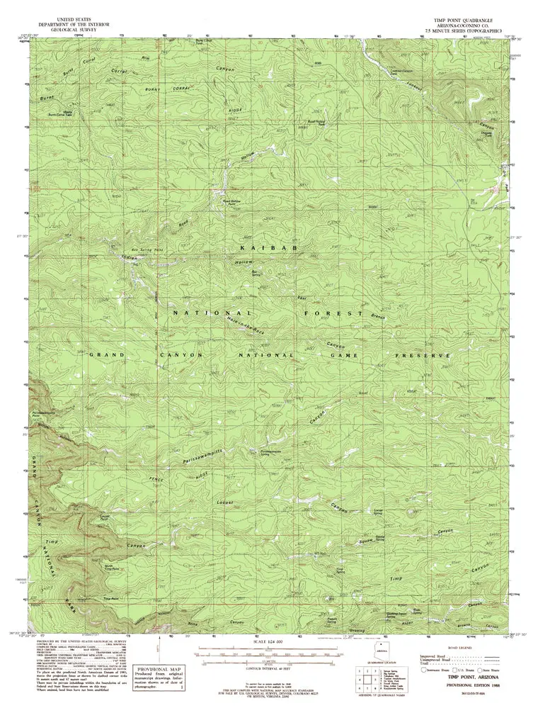 Supai, Az [Map] United States Geological Survey 1