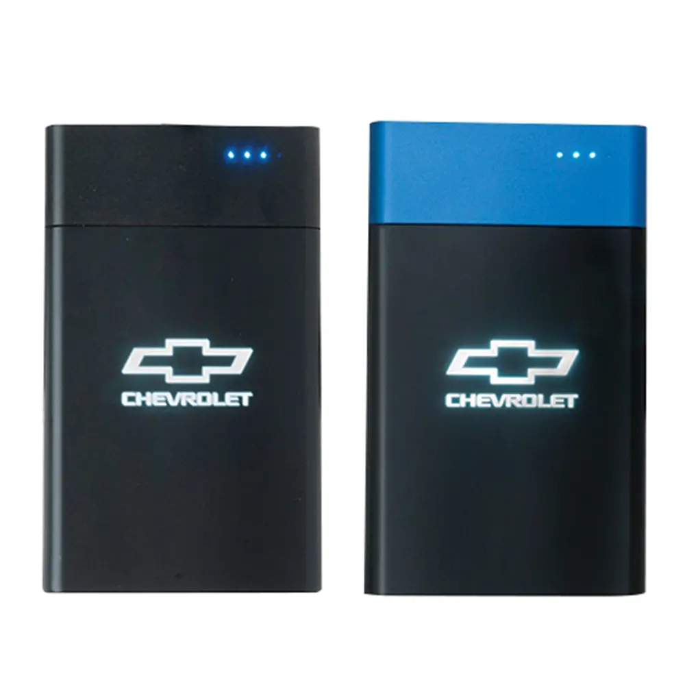 Chevy Bowtie Light Up Power Bank 1