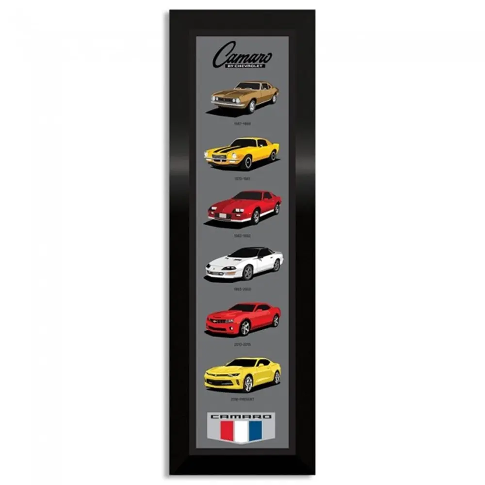 Camaro-Framed Generations Poster 1