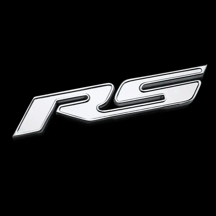 Camaro Rs Badges Billet Aluminum - Chrome 1
