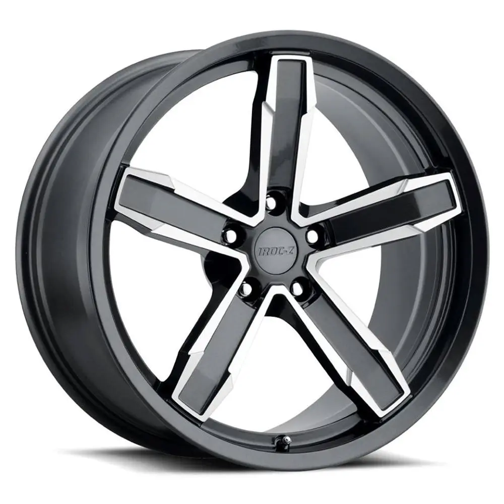 Camaro Z10 – Iroc-Z  Wheel Set - Gloss Black Machine Face 1