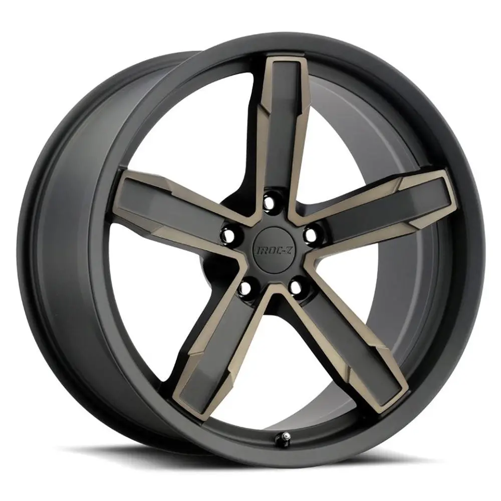 Camaro Z10 – Iroc-Z  Wheel Set - Satin Black Machine Face Bronze Clear Tint 1