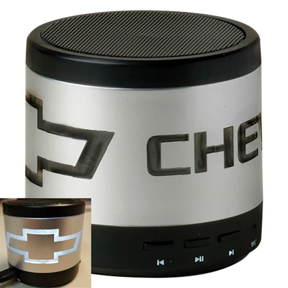 Chevrolet Bowtie Wirless Blue Tooth Speaker W-Illumination 1