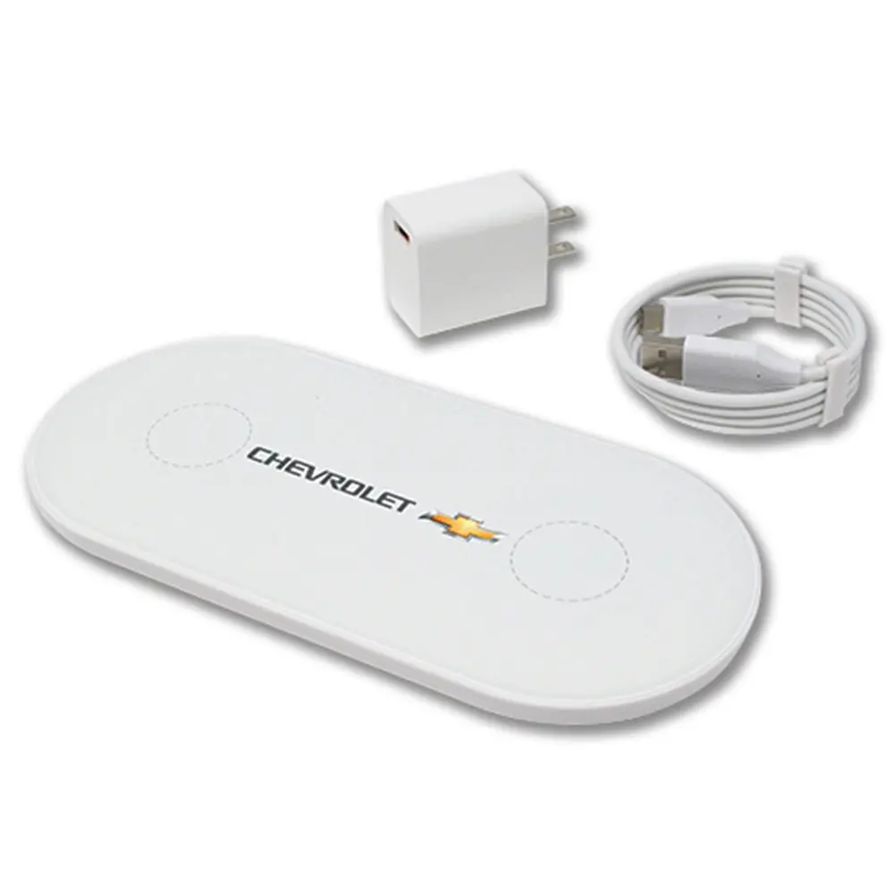 Chevrolet Bowtie Dual Charging Pad With Emblem 1