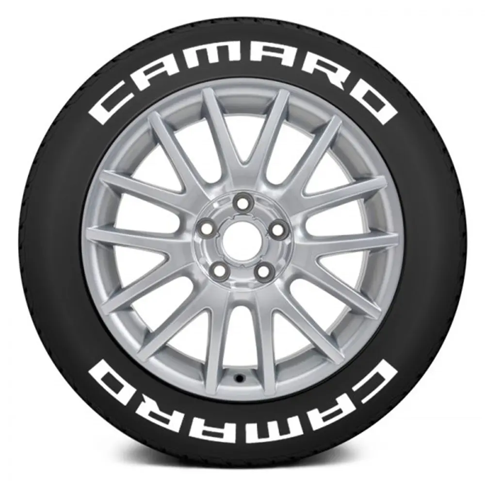 Camaro Tire Lettering Kit - 17-18 1